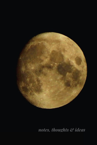 The Moon At Night Notebook