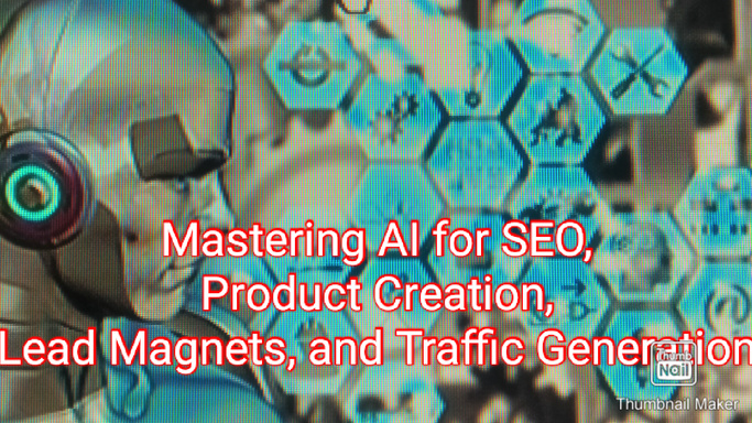 Mastering AI for SEO, Product Creation, Lead Magnets, and Traffic Generation: Your Comprehensive Guide to Leveraging Artificial Intelligence for Digital Success