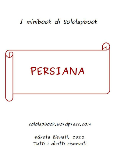 Minibook a persiana