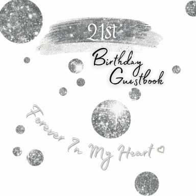 21st Birthday Guest Book