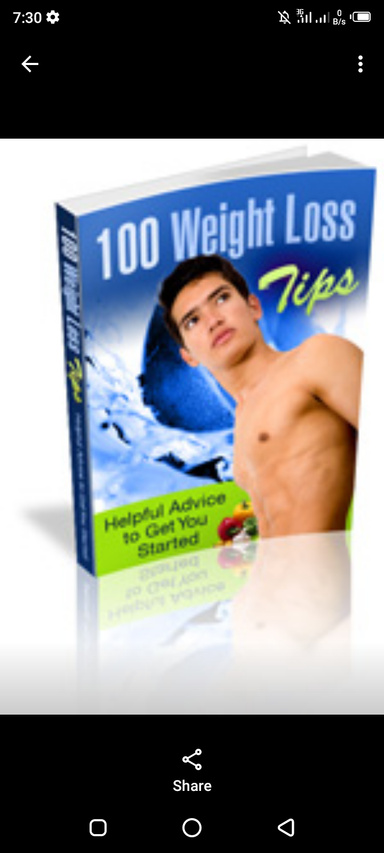 100 weight loss tips