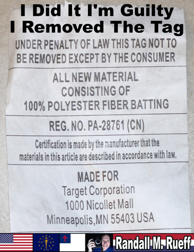 I Did It I'm Guilty I Removed The Tag