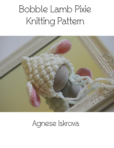 Bobble Lamb Pixie Knitting Pattern
