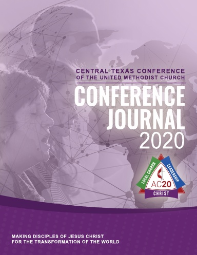 Journal of the Central Texas Conference of the United Methodist Church (2020, Perfect-bound)