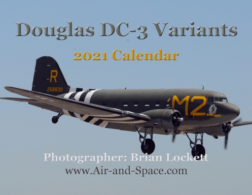 Douglas DC-3 Variants, 2021 calendar