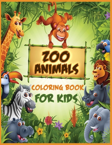 Download Zoo Animals Coloring Book