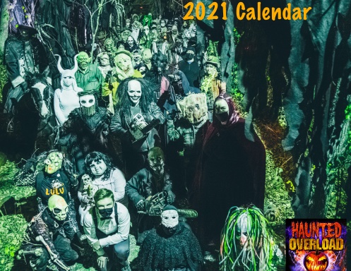 Haunted Overload 2021 Calendar