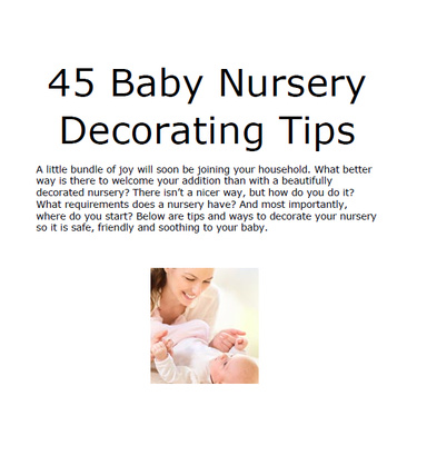 45 Nursery Tips