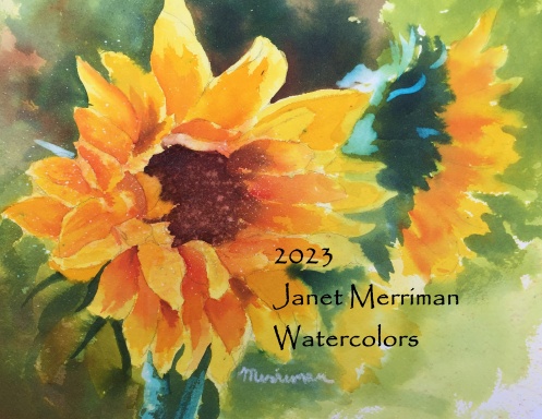 Janet Merriman Watercolors 2023 Calendar