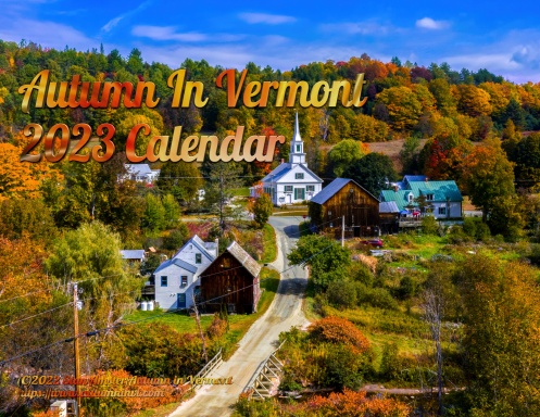 Autumn in Vermont 2023 Calendar
