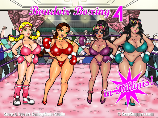 Boudoir Boxing 4: In Bikinis