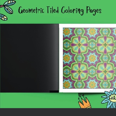 Geometric Coloring Book