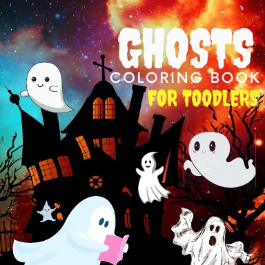 Coloring Books: halloween coloring books for kids ages 2-4