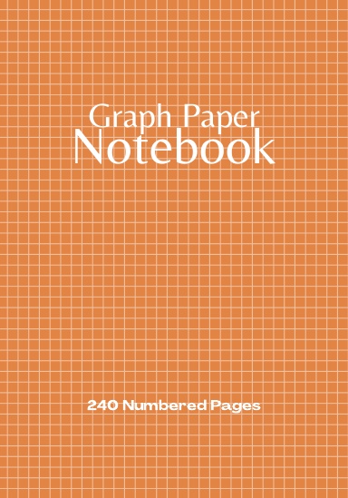 Coil Bound Executive Graph Paper Notebook with Numbered Pages PLUS College Paper