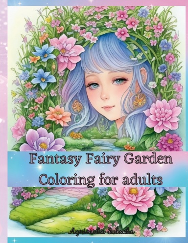 Fantasy Fairy Garden Coloring for Adults