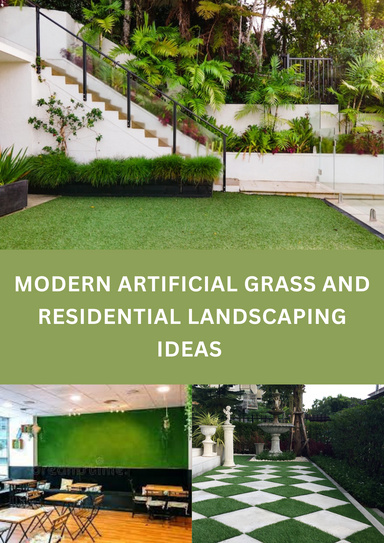 Modern Artificial Grass And Landscaping Ideas