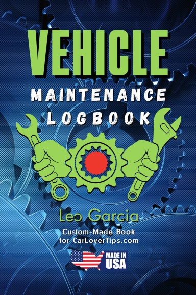 Vehicle Maintenance Logbook Easy To Fill Car Maintenance and Repairs Book