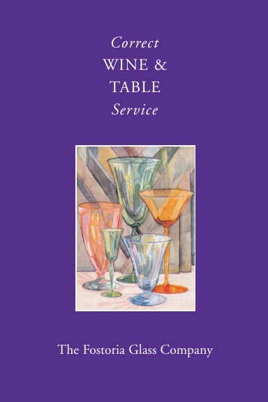 Correct Wine & Table Service