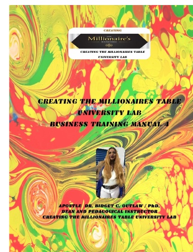 Creating The Millionaires Table University Lab Business Curriculum - Business Manual 4