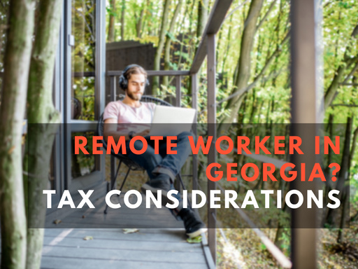 Georgia Remote Worker Taxes