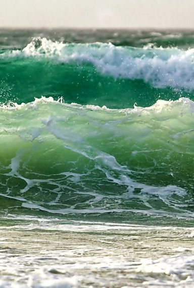 ...в пенистых волнах звук её голоса