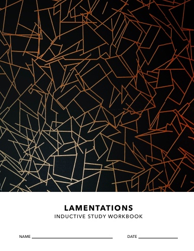 Lamentations Inductive Study Workbook