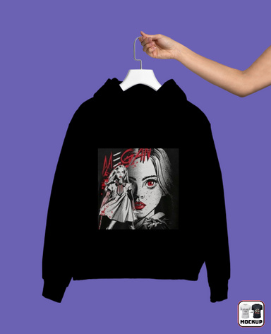 m3gan print sweatshirt