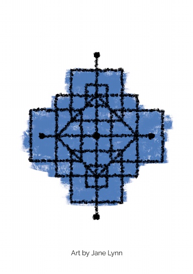 Notebook - Geometric Design - Squares