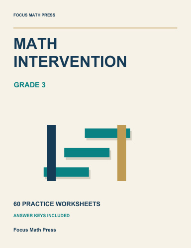 Math Intervention Practice Pack Grade 3