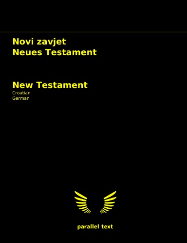 New Testament: Croatian - German parallel text