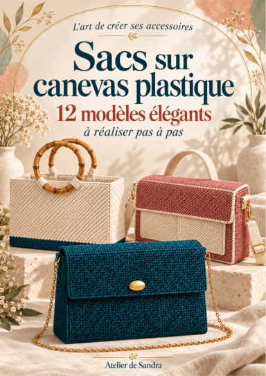 Sacs sur canevas plastique