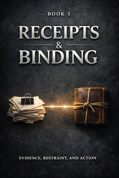 Book 1 - Receipts & Binding