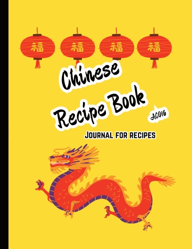 Chinese Recipe Book