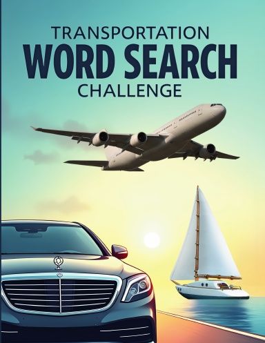 Transportation Word Search Challenge (Coil Bound)