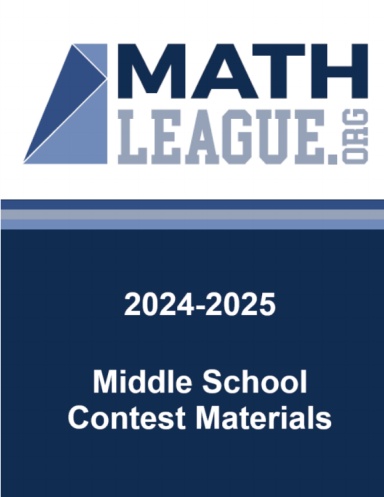 2024-2025 Middle School Contest Materials