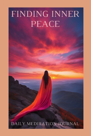 Finding Inner Peace - Daily Meditation Journal for Women - Spiral Self-Help Notebook
