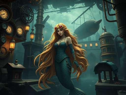 Mari the brave mermaid