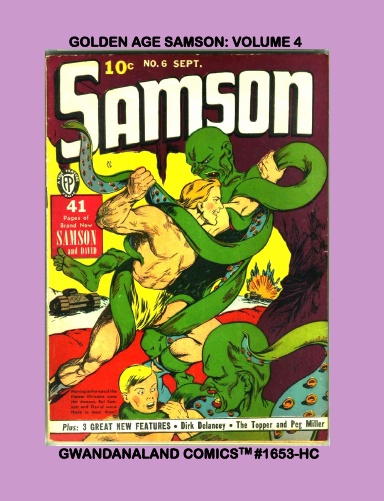 Golden Age Samson: Volume 4 (HC)