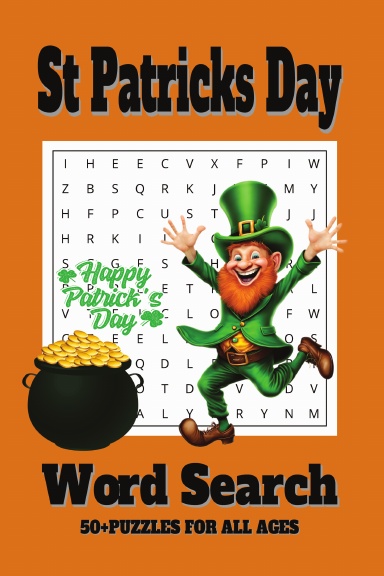 St Patricks Day Word Search Book