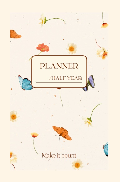 Ultimate half year planner - Undated