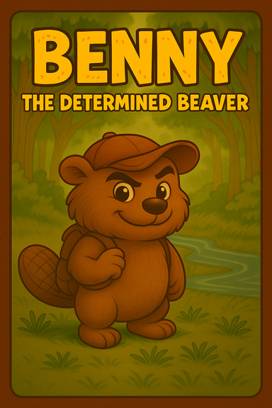 Benny - The Determined Beaver (Children's book)