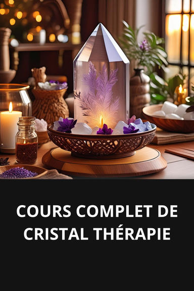 COURS COMPLET DE CRISTAL THÉRAPIE
