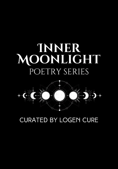 Inner Moonlight Poetry Series logo hardback blank A5 notebook