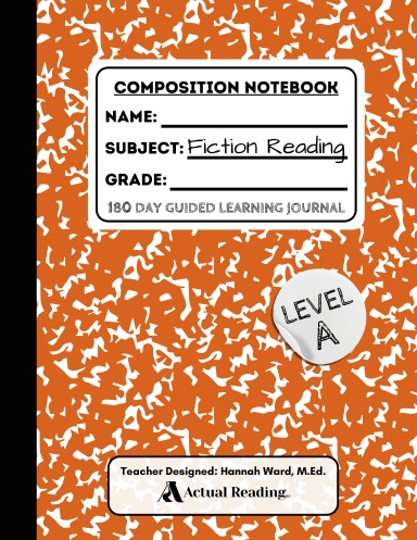 Level A Fiction Reading Guided Learning Journal