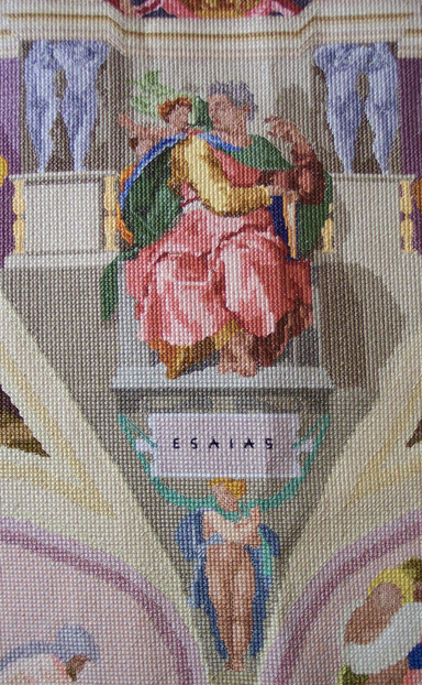 Scene 12 - Esaias, Sistine Chapel
