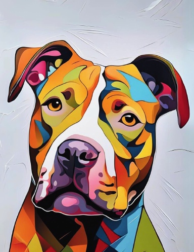 Pitbull Art Notebook