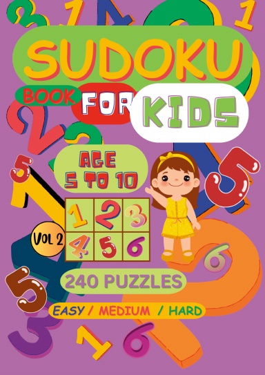 Kids Sudoku 6x6 - Medium 