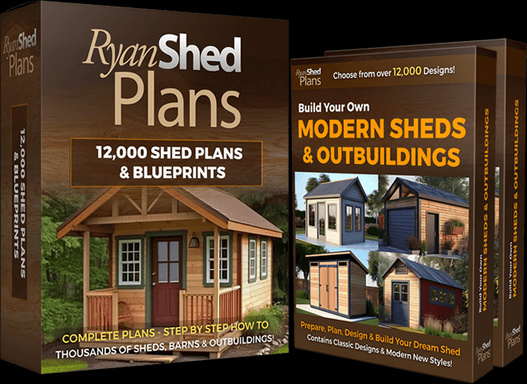 Lean-to Tools Shed Include: Step-By-Step Instructions, Complete Details & Materials List