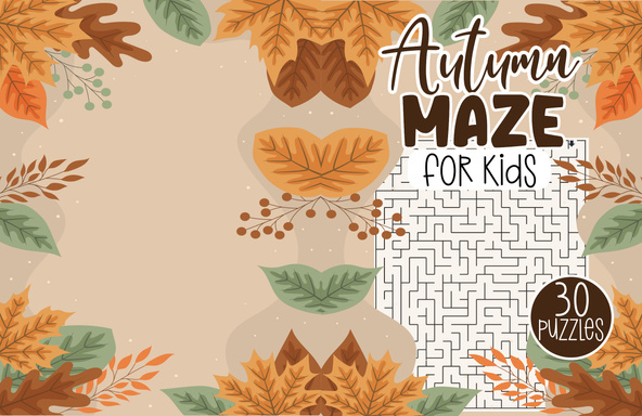 Autumn Maze for Kids