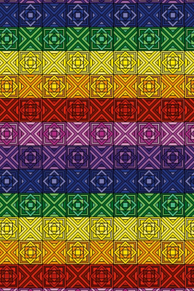 Advanced Series Notebook - A5 (6x9) Medium Size Notebook Rainbow